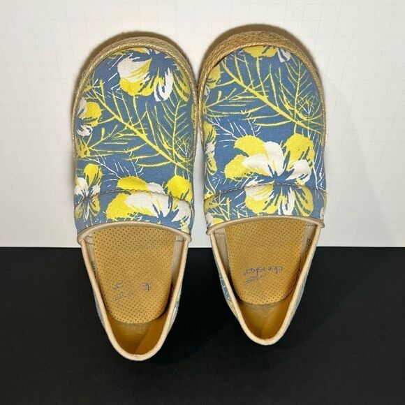 Womens DANSKO Victoria Tahiti Floral Canvas Slip On Clogs / Size 7.5-8 / EU 38 - Picture 5 of 8